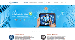 Desktop Screenshot of peergine.com